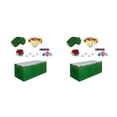 thumbnail image 1 of Cateissary 1 Juego de decoración de fiesta hawaiana Luau, de con borlas, hojas de palma, pajitas artificiales, Tropical, tipo de tema de playa tipo 4 2Conjunto, 1 of 6