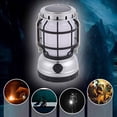 thumbnail image 2 of Naiovety Lámpara Solar de queroseno, estilo Retro, luz de llama para acampar, interruptor de perilla de mano recargable por USB, luces carpas, 2 of 6