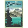 thumbnail image 4 of Montana, Lithograph National Park Series (19x27 inches, Premium 500 Piece Jigsaw Puzzle for Adults and Family, Made in USA), 4 of 4