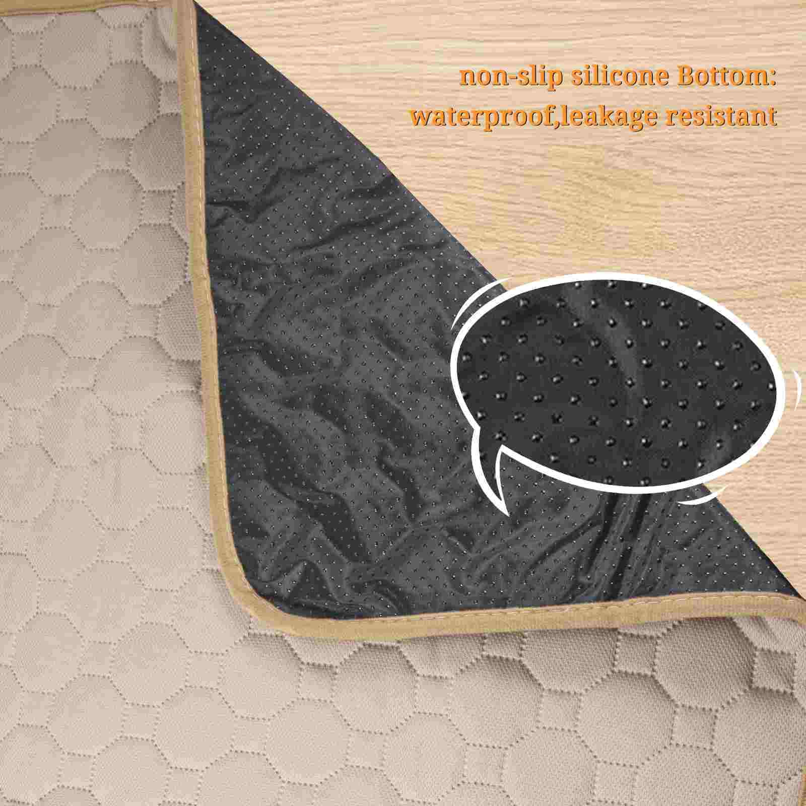 Reusable Puppy Pads, Washable Pee Pads for Dogs, Absorbent and Leakproof Training Mats for Potty, Bed, Sofa