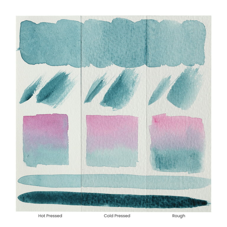 Cold Press vs Hot Press watercolor paper – Here's how to choose