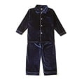 thumbnail image 1 of Albornoces navideños para bebé, batas de baño con capucha de terciopelo rojo, camisón de Papá Noel para niños y niñas, pijamas para hermanos, 1 of 4