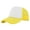 Yellow, variant on Mens Hats, Audhol Mesh Trucker Baseball Cap Mens and Womens Solid Color Matching Simple Casual Peaked Cap Structured Front Panel Trucker Hat Men Yellow One Size