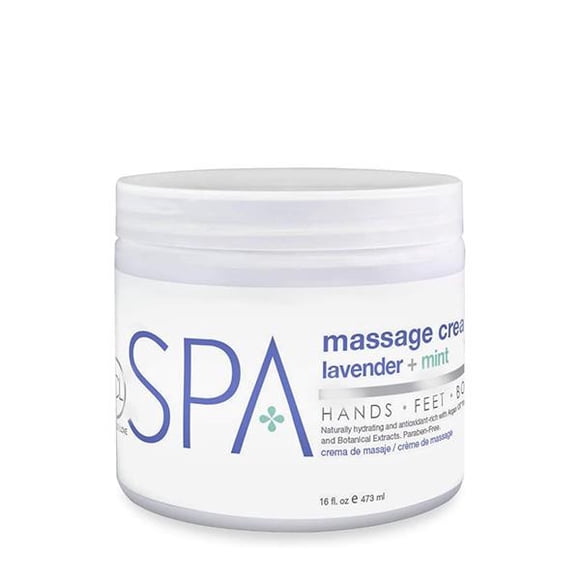 BCL Crème de massage Lavande + menthe 454 g