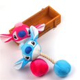 thumbnail image 3 of Dog Squeak Sounding Plush Toy ShopWise LLC Round, 3 of 7