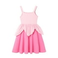 thumbnail image 3 of Vestido con temática de princesa de Disney para niños, disfraz de Frozen, Encanto, Bella, Aurora, fiesta de cumpleaños, vacaciones, informal, Verano, 3 of 5
