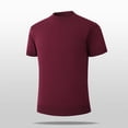 thumbnail image 5 of CONZONE Mens Base T-Shirts Short Sleeve Knit T Shirts for Men Casual Crew Neck Solid Color Lightweight Tees Soft Cozy Athletic Tops, 5 of 6