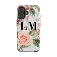 thumbnail image 1 of Personalised Watercolor Floral Initials iPhone 16 Plus Case, iPhone 13 Pro Max, 1 of 4