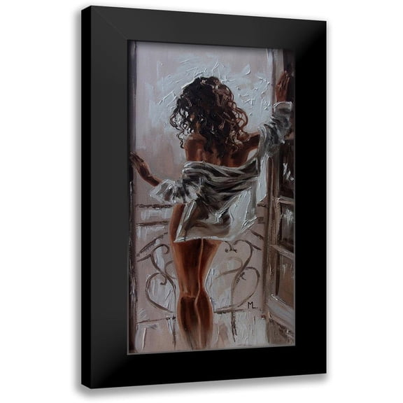 Luniak, Monika 9x14 Black Modern Framed Museum Art Print Titled - I am Waiting for You