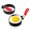 Red, variant on Back to School! mtvxesu Molde Para Gelatina, Round Omelette Mould Non-stick Omelette Handle Omelette Mini Jello Molds Food Mold Clearance