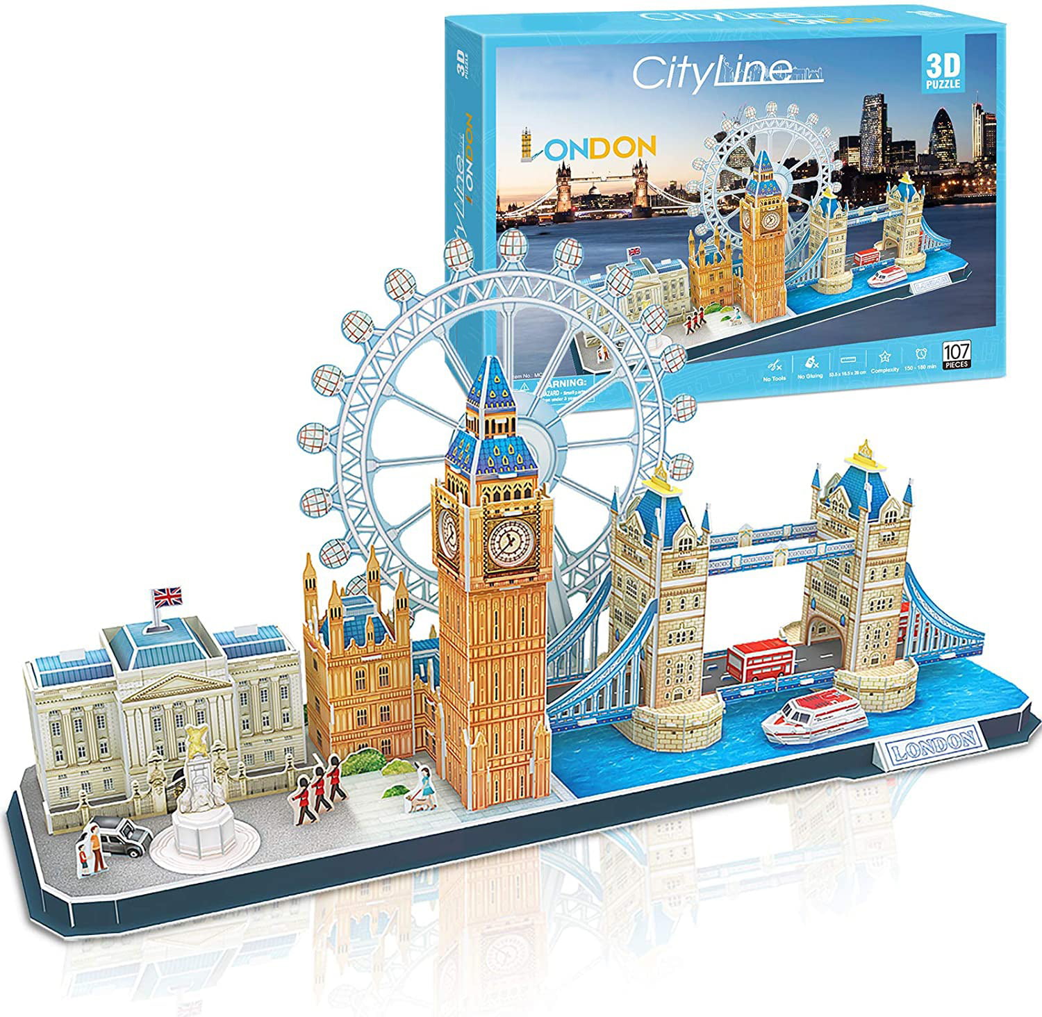 Tower Bridge Micro Blocks World Famous Architectural 3D Puzzle Educational STEM 