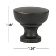 thumbnail image 5 of Better Homes & Gardens 1-1/4" (32mm) Modern Knob, Oil Rubbed Bronze, 2 Pack, 5 of 9
