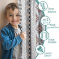 thumbnail image 3 of Blackout Kids Curtains,Colorful Geometric Diamond Pattern Childrens Insulated Curtains Set Of 2,Bedroom Essentials,Toddler Room Decor 42x54in(106x137cm), 3 of 5