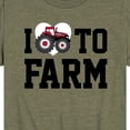 thumbnail image 3 of Case IH - I Love To Farm - Toddler Short Sleeve Graphic T-Shirt, 3 of 6