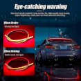 thumbnail image 3 of Car Led Brake Led Strip Light, 35inch Universal Red Third Car Brake Light Strip, 144led Dc12v High Mount Stop Brake Light Bar For Vehicles Trucks Cars, 3 of 5