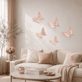 thumbnail image 5 of 12Pcs Butterfly Decorations,3 Sizes 3D Butterfly Removable Stickers Wall Decor Butterfly for Kids Bedroom Bathroom Living Room Birthday, 5 of 5
