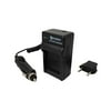 Camera Battery Charger, Works With Olympus Stylus 500 Digital Digital Camera, 110/220V, For Olympus Li-10B, Li-12B Battery