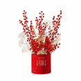 thumbnail image 1 of Abbraccia Contenedor de bendiciones festivo chino, kit DIY, arreglo de flores artificiales, decoración de resina para sala, 1 of 6