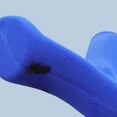 thumbnail image 4 of 1 par de calcetines de fútbol, cómodos y transpirables, de béisbol, de alta elasticidad, para hombre y mujer, talla S, color azul., 4 of 8