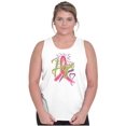 thumbnail image 5 of Hope Pink Ribbon Heart Breast Cancer Tank Top Tee Shirt Women Brisco Brands M, 5 of 6
