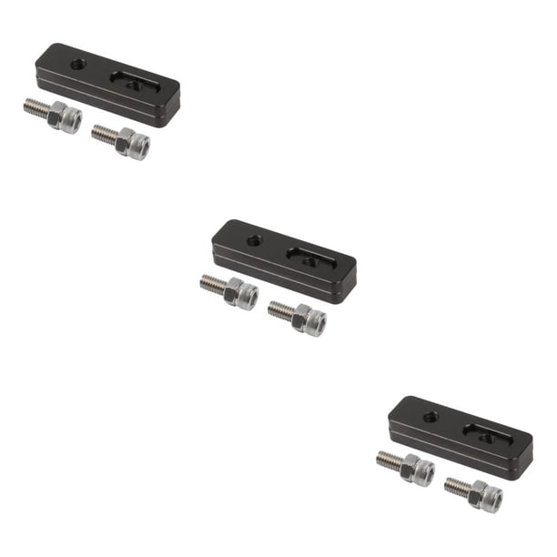 Eigraketly Piezas de adaptador de asiento de extensión de freno en V, adaptadores de asiento de conversión de aleación de aluminio, accesorio modificado Type1 NO1 Eigraketly CBP496997
