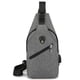 thumbnail image 4 of Bolso de pecho multifuncional Fiudx bandolera de hombro lona, 4 of 5