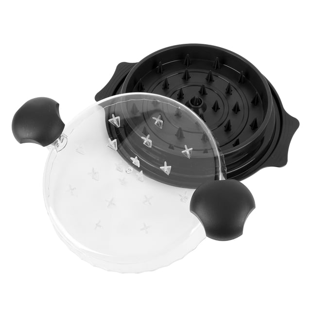 Chicken Tool Twist Visible Meat Machine Strong Anti Slip Strip Ergonomic Handle Transparent Lid Kitchen Grinder Beef Vegetables Fitness Enthusiasts BBQ Lovers