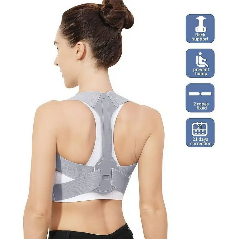 Posture Corrector, Adjustable Back Posture Correction Strap For Posture/Humpback  Correction, Neck Massage, Invisible Belt For Men And Women 