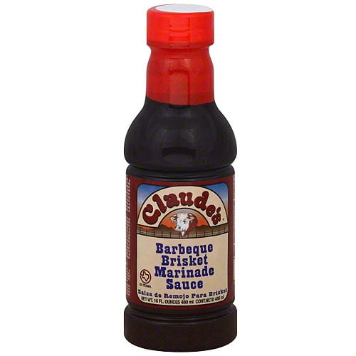 Claude's Barbecue Brisket Marinade Sauce, 16 oz (Pack of 6) Walmart