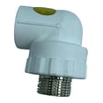 thumbnail image 1 of Conector de Codo de Rosca PPR, Ingredientes No Tóxicos, Inodoros e Insípidοs. Flexible, Duradero de Agua Yotijar Conector de codo de rosca macho, 1 of 10