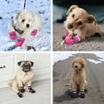 thumbnail image 2 of Paw Protectors Shoes for Small Medium Size Dogs Winter Booties for Puppies 4PCs B7, 2 of 5