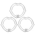 thumbnail image 2 of KAKOWELY light accessories 6pcs Downlight Retaining Spring Clips For Ceiling Lamps Metal Spring Clips For Recessed Lighting Securing Clamps For Spotlights Light Cover Clips, 2 of 5
