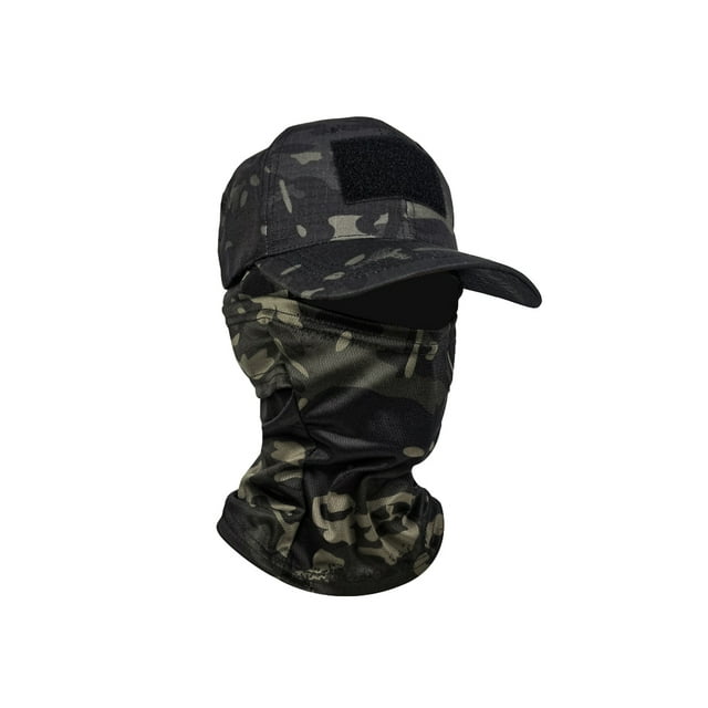 tredstone Capuche Visage Hommes Femmes Chapeau de Ski Chapeaux de Soleil Extérieur Couvre-Visages Camping Randonnée Alpinisme Pêche Protection Solaire Casquette de Sport Type 4 1ensemble