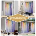 thumbnail image 5 of Purple Summer Floral Shower Curtain - Water Repellent Fabric Shower Curtains Washable, Weeping Botanical Colorful Decorative Polyester Cloth Bathroom Curtains Modern Bath Decor 72"x84", 5 of 8
