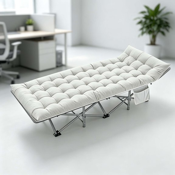 Tyab MultiUse Folding Camping Cot Detachable Padded Mattress Indoor Outdoor Bed