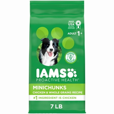 UPC: 0019014711086 | IAMS Proactive Health Minichunks Chicken and Whole Grain Recipe Dry Dog Food 7 lb Bag