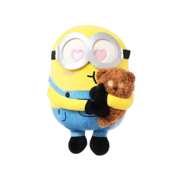 MINISO 8" Minions Plush Toys, Super Soft Stuffed Animals Pillow for Kids (Bob and Tim)