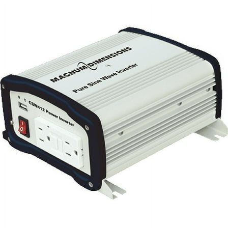 Magnum CSW412 Inverter, 400W, 12V, Pure Sine Wave