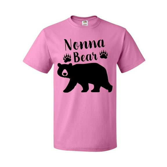 Inktastic Nonna Bear in Black T-Shirt