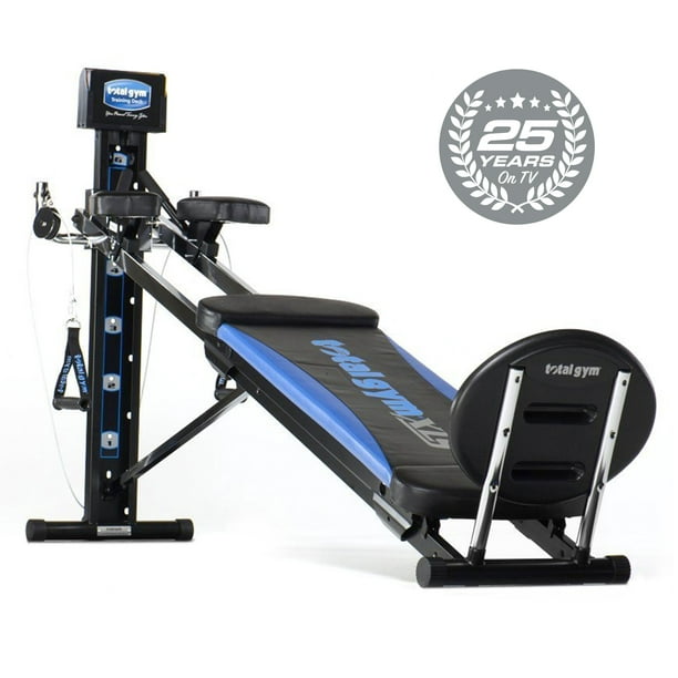 Total Gym XLS Unisex Universal Home Gym Workout Machine w/Ab Crunch