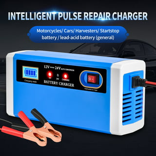  NDDI Car Battery Charger, 6V-12V 5A Smart Battery Trickle Charger  Automotive Battery Charger Maintainer for Car Truck Motorcycle Lawn Mower  Marine Lead Acid Batteries : Automotive