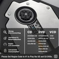 thumbnail image 4 of HLONK External CD DVD Drive USB 3.0 & USB-C  Portable CD DVD ROM +/-RW Optical Disc Drive Player Reader Writer Burner for  Mac MacBook Pro/Air  iMac  Laptop Computer Windows 11/10/8/7, 4 of 6