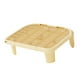thumbnail image 2 of Rampa para arena para gatos, estera para atrapar arena para gatos, sala de estar, lavabo para gatos de interior amarillo, 2 of 8