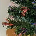 thumbnail image 7 of Flexible Flyer Small Fiber-Optic Christmas Tree. Pre-Lit LED Multi-Color Changing Xmas Decoration, 4 Ft, 7 of 7