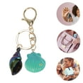 thumbnail image 3 of Unique Bargains Fashion Shell and Conch Handbag Charm Green 1 Pc, 3 of 5