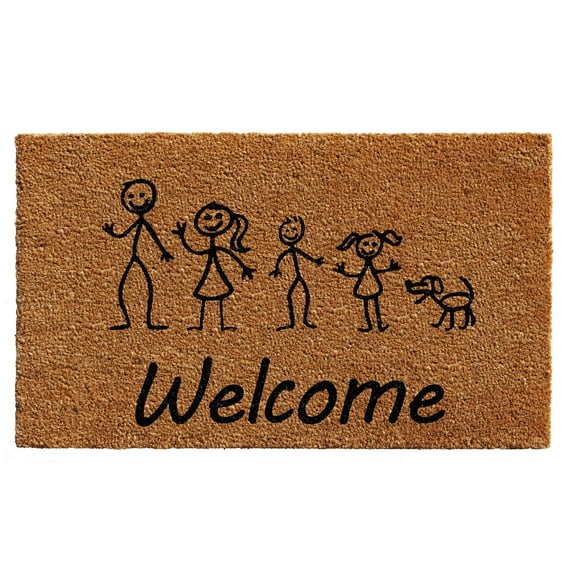 Calloway Mills Stick Family Outdoor Doormat 18" x 30"