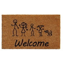 Calloway Mills Stick Family Outdoor Doormat 18" x 30"