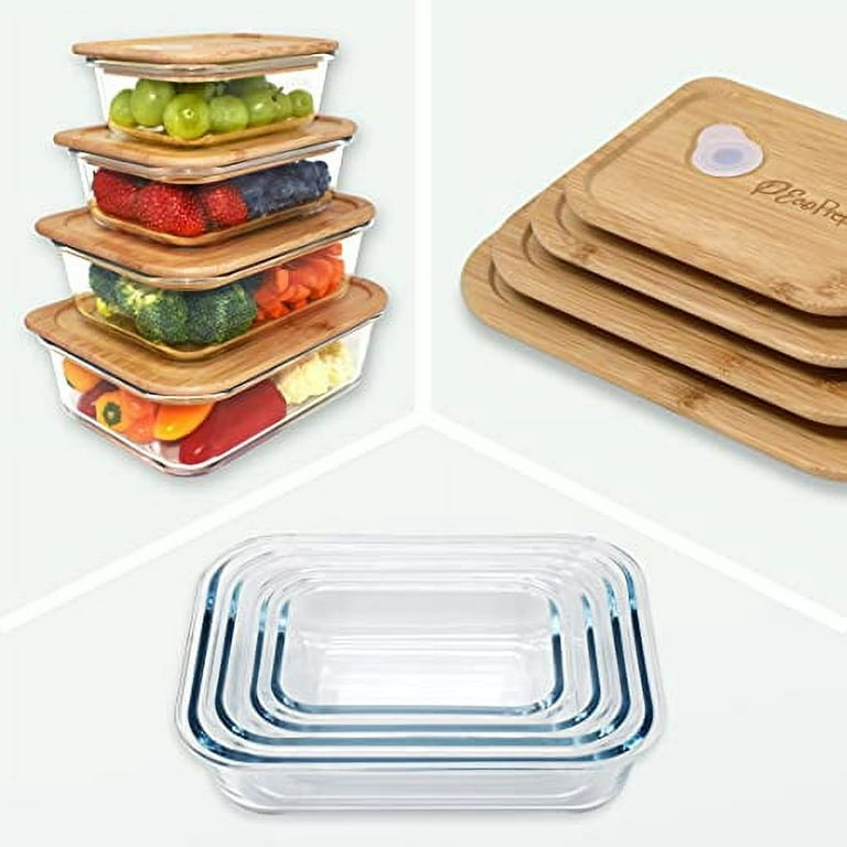 Glass Food Storage Containers, Eco-Friendly