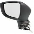thumbnail image 3 of For Mazda 3 2014 2015 Door Mirror Driver and Passenger Side | Pair | Outside | Rear | w/ Signal Light | Heated | Paint To Match | MA1320180, MA1321180 | BJE369181D-PFM, BJE369121D-PFM, 3 of 5