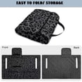 thumbnail image 4 of Uorisanigo Golf Cart Seat Covers for EZGO, Club Car and More 2-Seat Carts, Universal Golf Cart Seat Towel Blanket Accessories with 4 Front Pockets(Gray Cheetah Leopard Print), 4 of 7